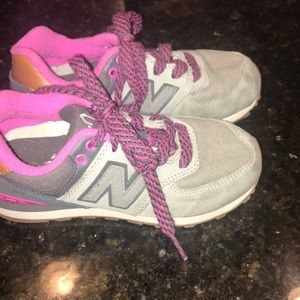 Girls New Balance sneakers size 12
